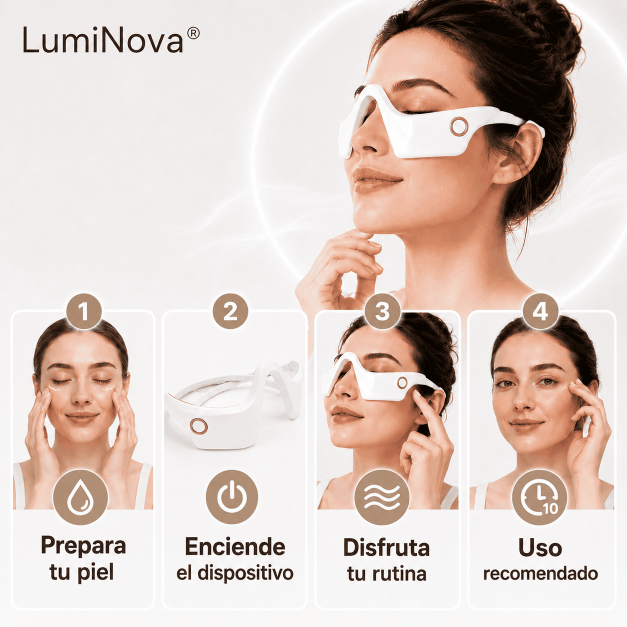 LumiNova® (Masajeador 3D para Ojos)