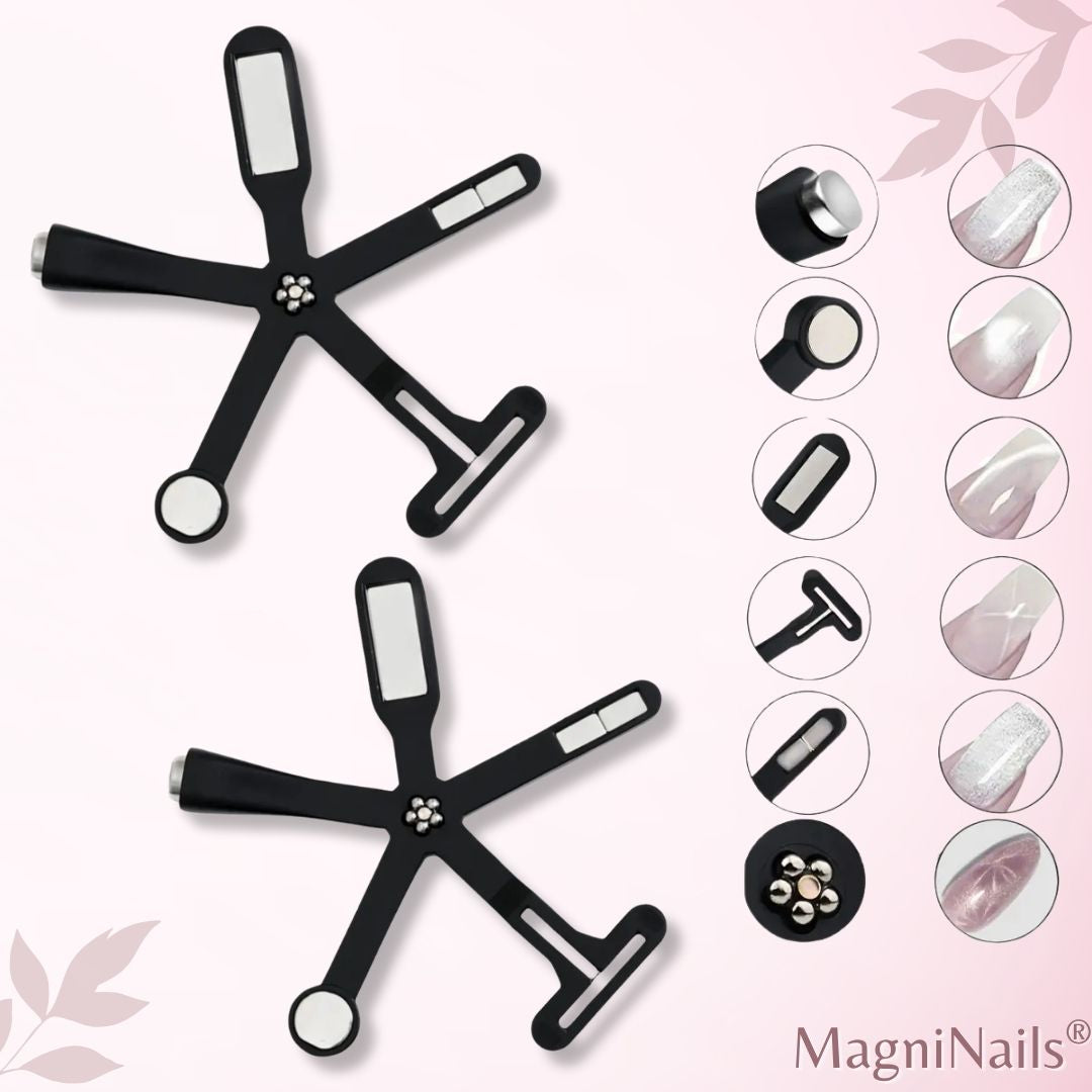 MagniNails® 2 X 1 (Iman 6 En 1 Decoración De Uñas Gel)