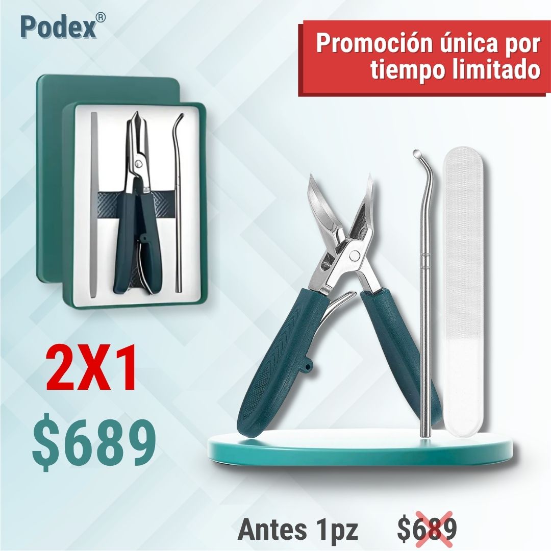 Podex® 2X1 (Cortaúñas Biselado)