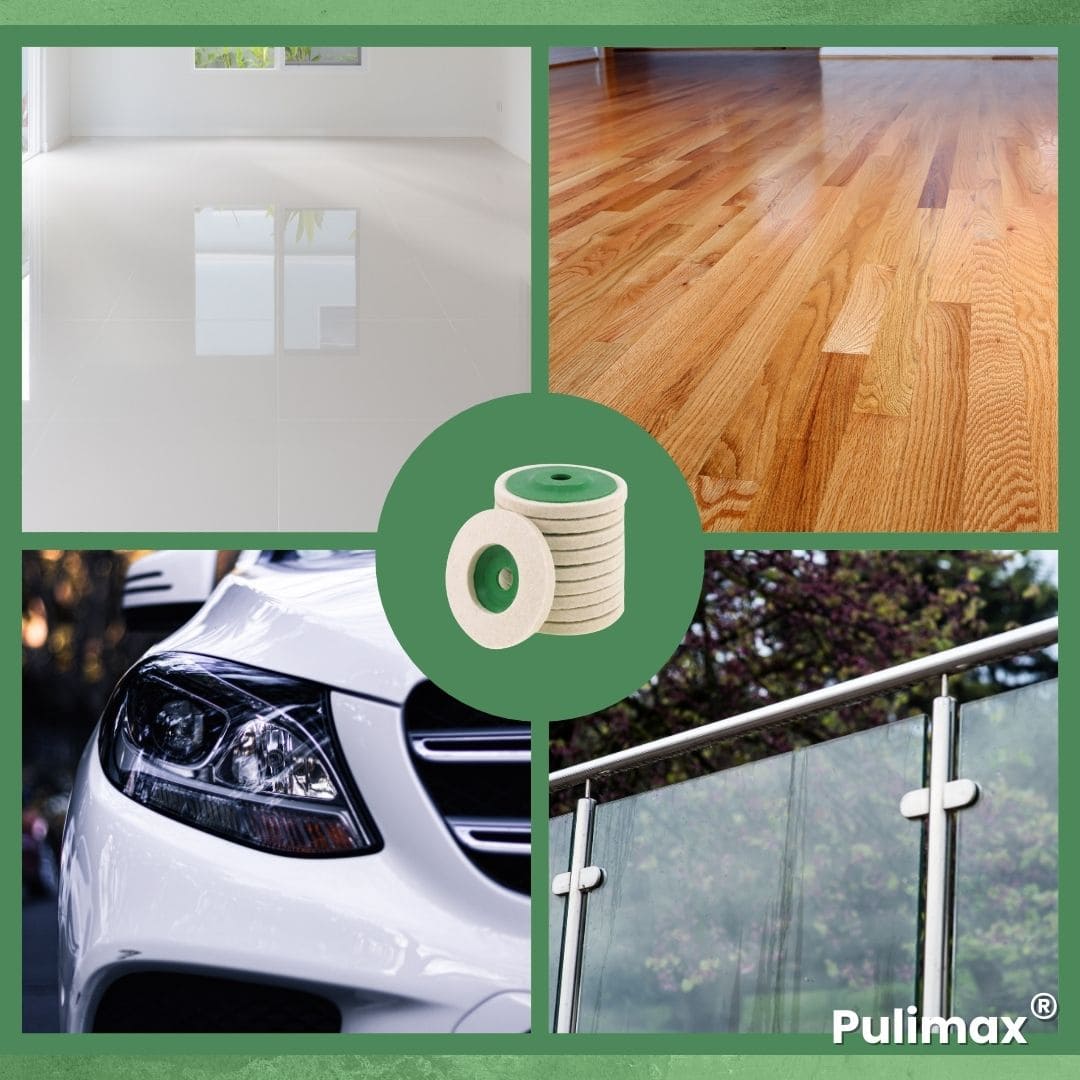 Pulimax® 8PZS (Discos de fieltro de lana)