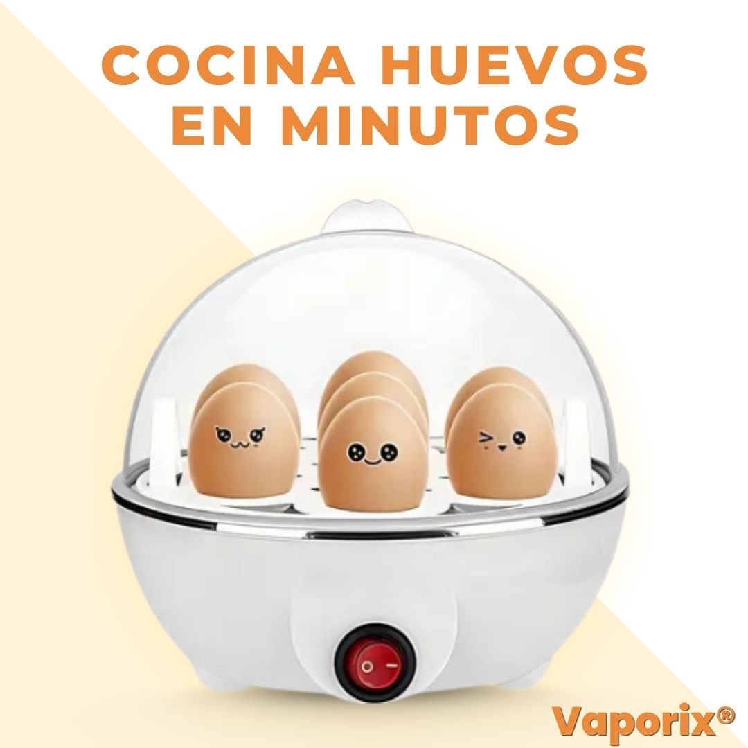 Vaporix® (Vaporera De Verduras Y Hervidor De Huevo eléctrico)
